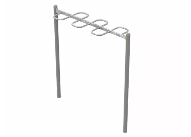 Monkey bar serpent acier galvanisé 2,25m