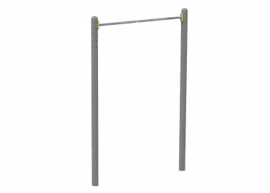 Barre de traction acier galvanisé 1,48m