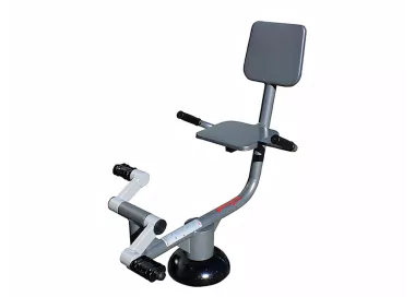Vélo semi-allongé fitness acier extérieur