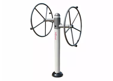 Gouvernail en acier pour exercices des épaules