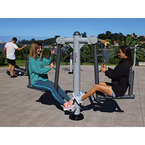 Etirement des jambes et quadriceps fitness