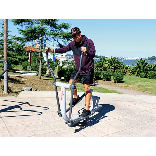 Ski de fond acier extérieur fitness