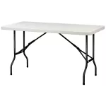 Table GRENADE rectangulaire de 154 cm à 244 cm - grise -