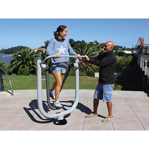 Patins de fitness double en acier