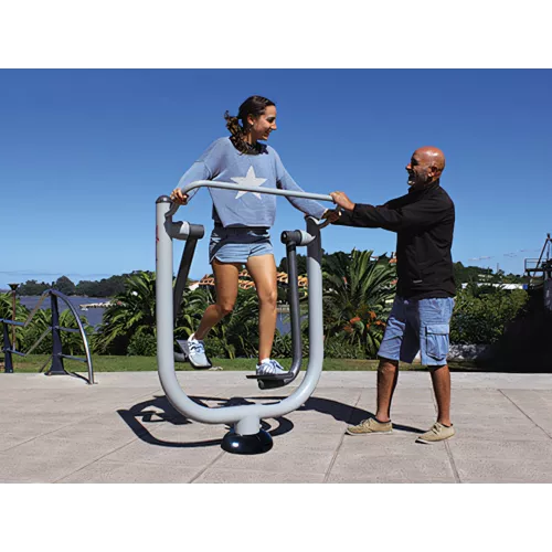 Patins de fitness double en acier