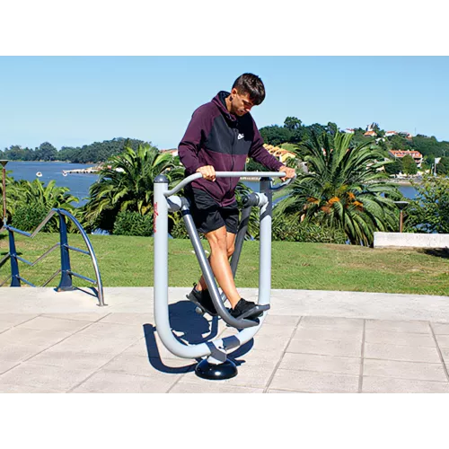 Patins de fitness double en acier