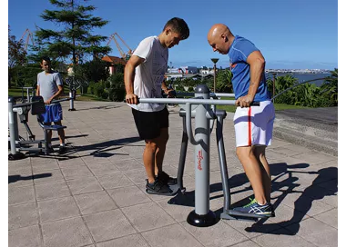 Balançoire fitness en acier pour adultes
