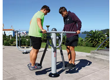 Balançoire fitness en acier pour adultes