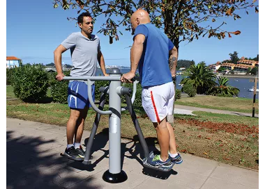 Balançoire fitness en acier pour adultes