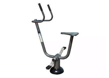 Bicyclette fitness extérieure en acier