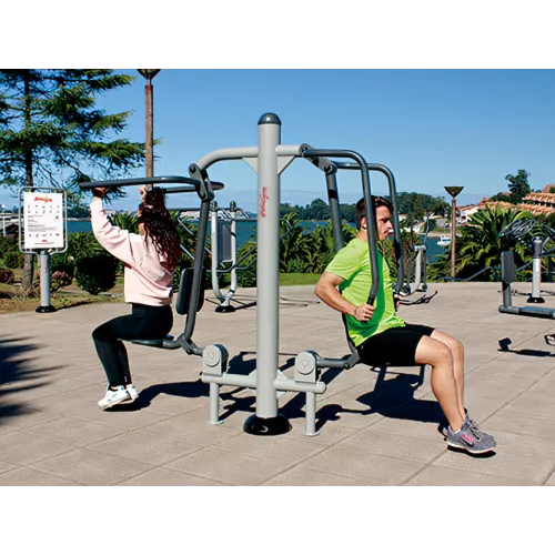 Élévateur à flexion des bras en acier
