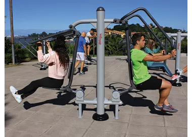 Élévateur à flexion des bras en acier