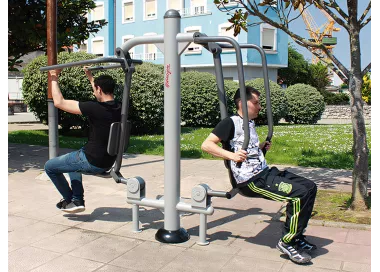 Élévateur à flexion des bras en acier