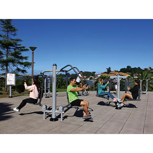 Élévateur à flexion des bras en acier