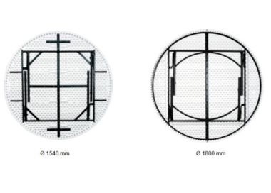 Table GRENADE ronde