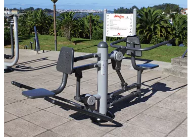 Entraînement biceps et triceps en acier