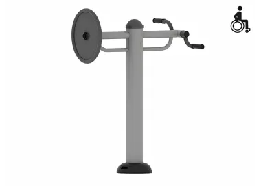 Disque et pédalier à bras en acier