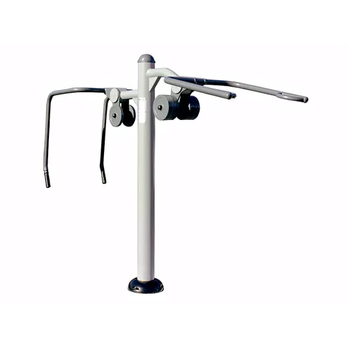 Pectoraux en acier pour musculation extérieure