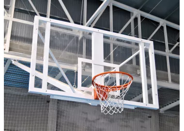 Panier de basket rabattable électrique plafond