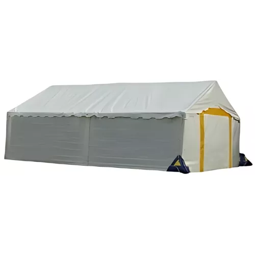 Tente de réception 5 x 8 m - Plein Air - 40 m² - Complet blanc