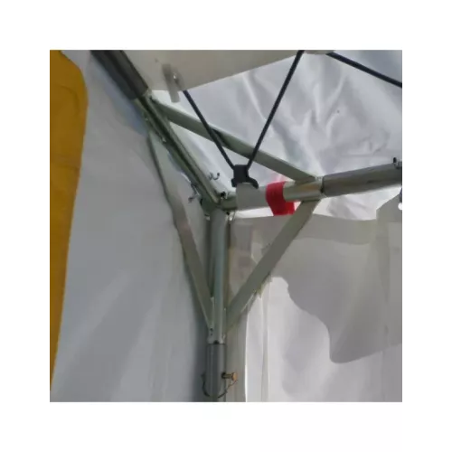 Tente de réception 3 x 4 m - 12 m² - Toit blanc + Armature