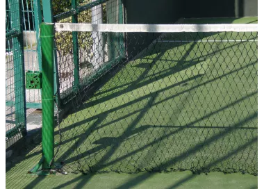 Treuil padel acier peint avec fourreaux