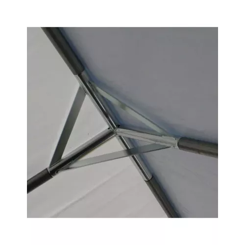 Tente de réception 3 x 4 m - 12 m² - Toit blanc + Armature