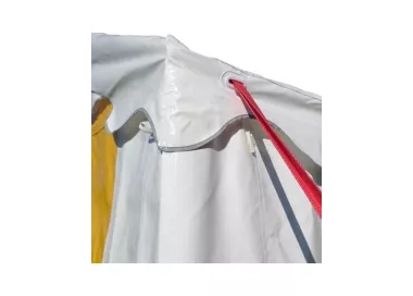 Tente de réception 3 x 4 m - 12 m² - Toit blanc + Armature