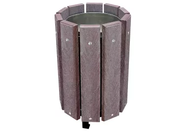Corbeille ALLOA - lames 100 % recyclées
