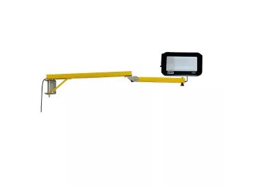 Projecteur LED de quai sur bras articulé