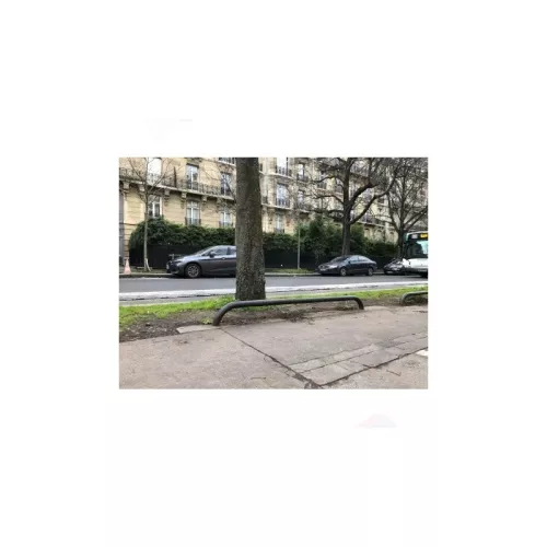 Arceau de pelouse vert anti-stationnement à sceller