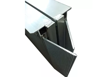 Rampe pliable antidérapante 300kg pour fauteuil roulant