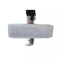 Rampe pliable antidérapante 300kg pour fauteuil roulant