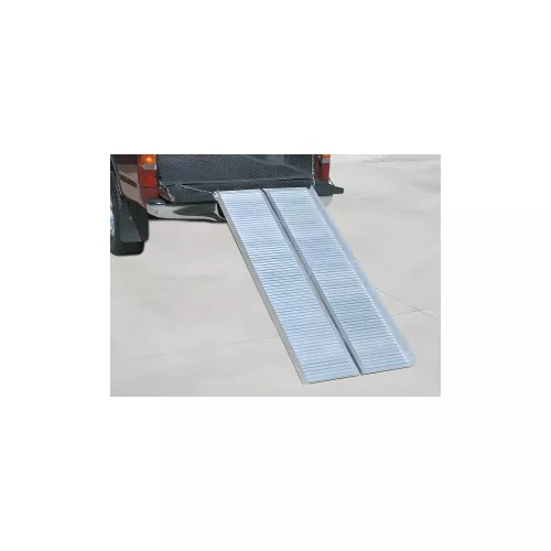 Rampe pliable antidérapante 300kg pour fauteuil roulant