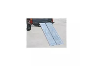 Rampe pliable antidérapante 300kg pour fauteuil roulant