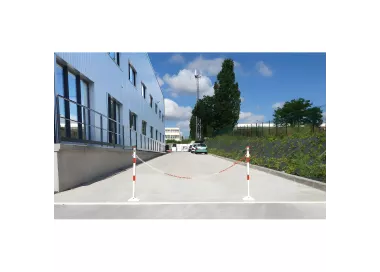 POTEAU DE PARKING RABATTABLE