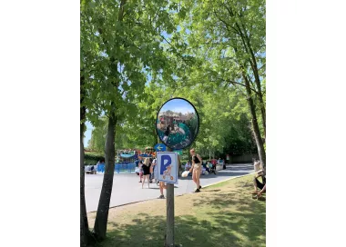 MIROIR MULTIUSAGE EN VERRE