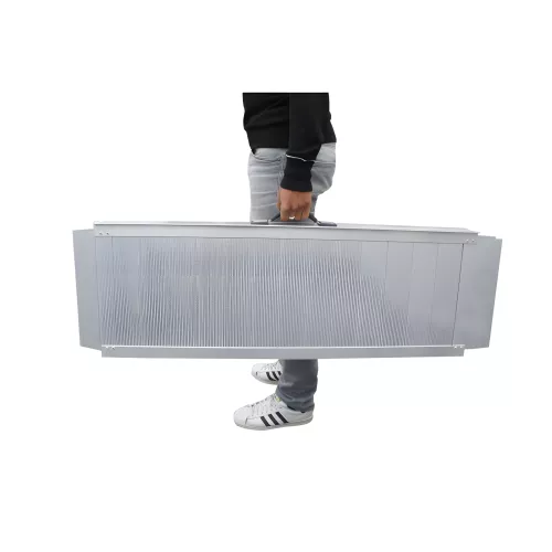 RAMPE PMR PLIANTE EN ALUMINIUM 1.2M - 300 KG