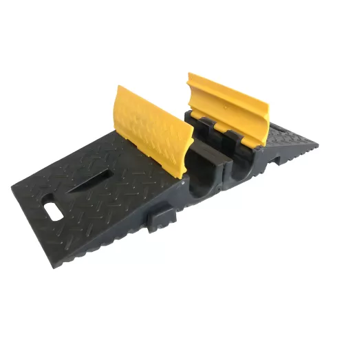 Passe-câbles pliable 2 canaux 80mm 40T