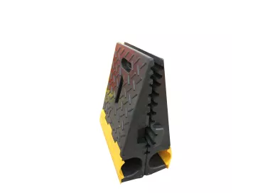Passe-câbles pliable 2 canaux 80mm 40T