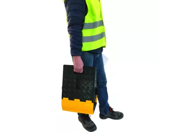Passe-câbles pliable 2 canaux 80mm 40T