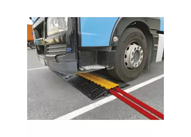 Passe-câbles pliable 2 canaux 80mm 40T