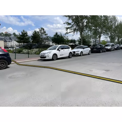 Passe-câbles caoutchouc 60mm pour chantier 40T