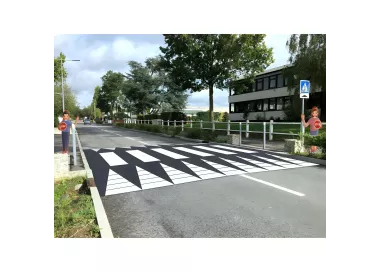 Personnage de signalisation école "LEO" 155cm PEHD