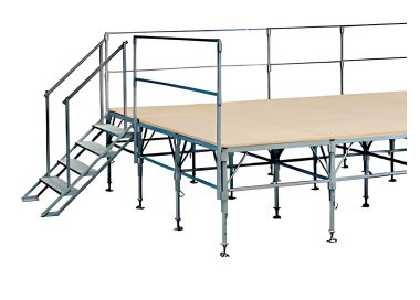 Podium modulable et réglable en hauteur