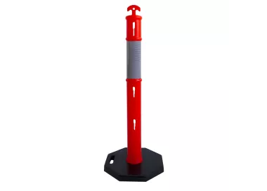 Balise haute visibilité classe 2 lestée 6kg