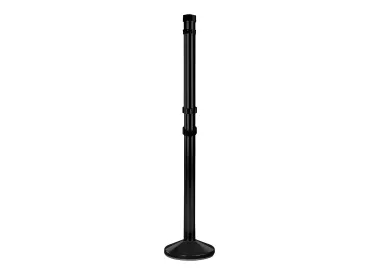 Poteau d'information récepteur de sangle avec base lestée