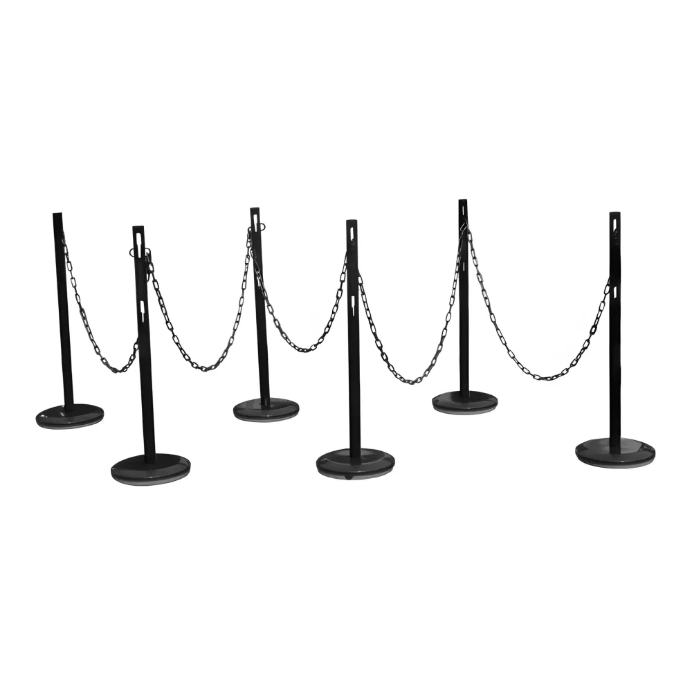 Remplissage De Saut équestre Avec Manche à Poteau - Noir/jaune, PVC