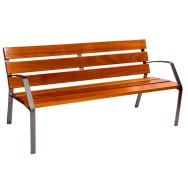 Banc MODO-08 - 6 lames bois exotique