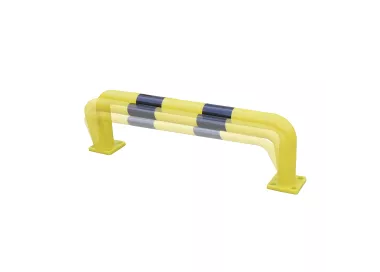 Arceau flexible noir/jaune à mémoire de forme 80mm